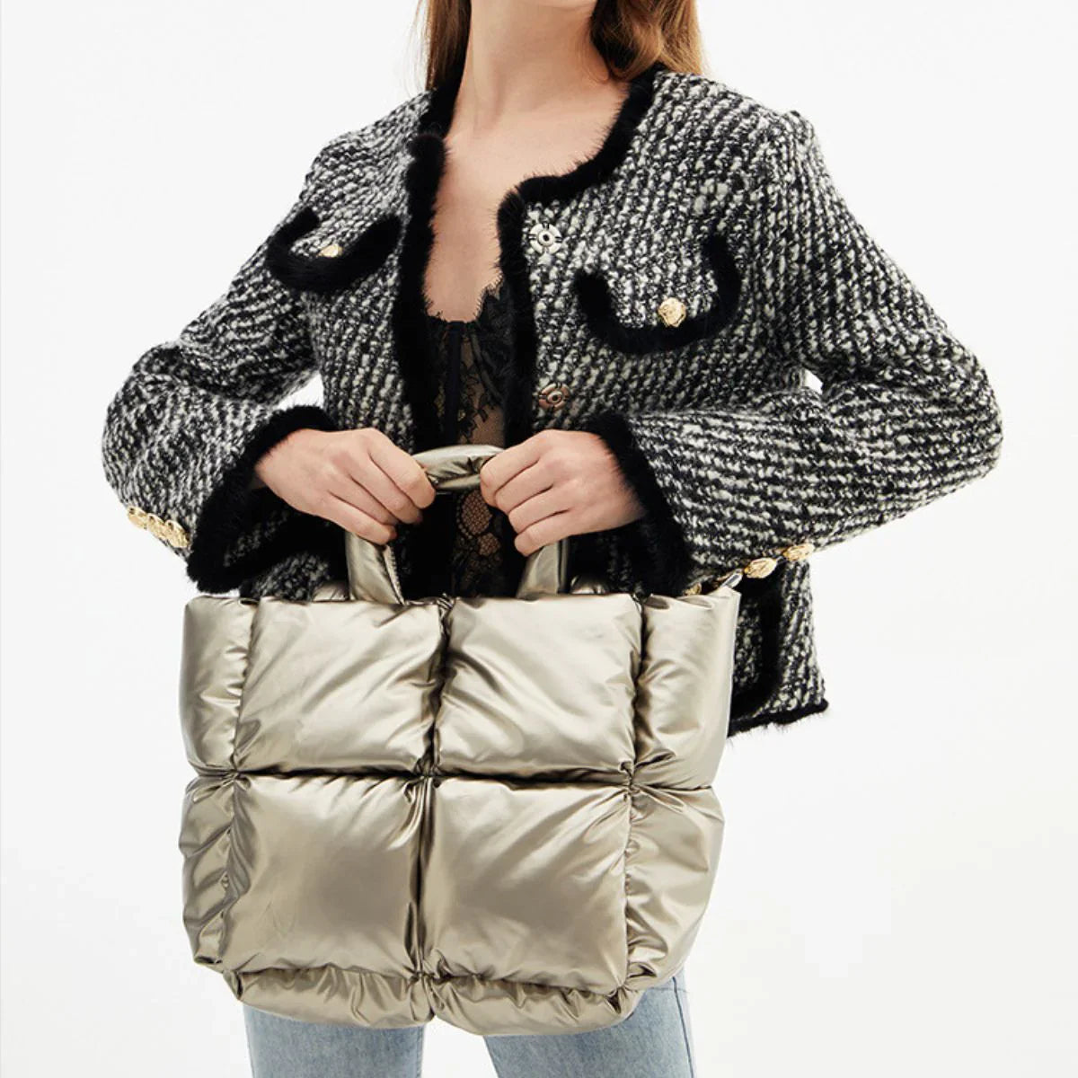 Versatile and Elegant: Ounamei's Down bags for Every Occasion