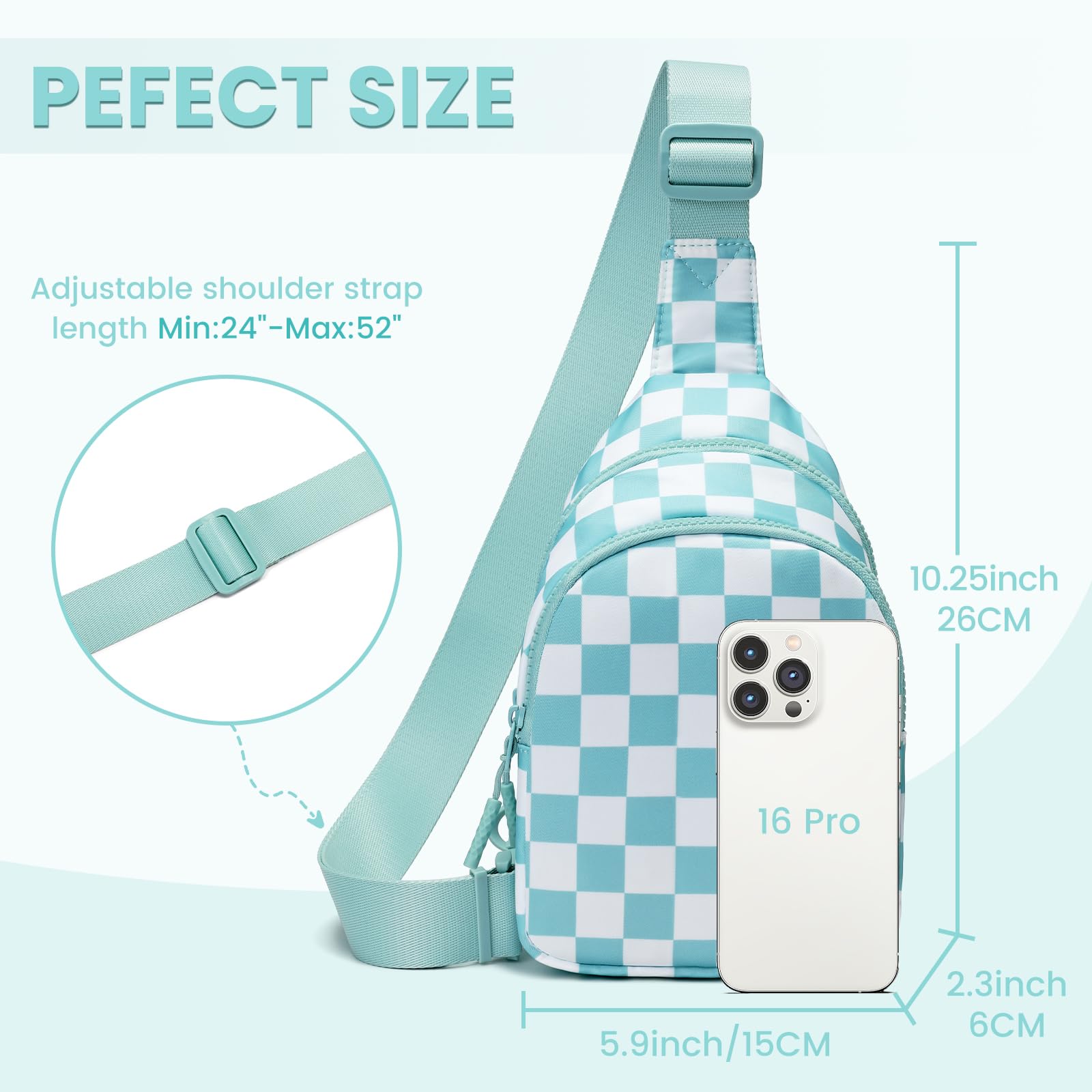 Adjustable sling bag