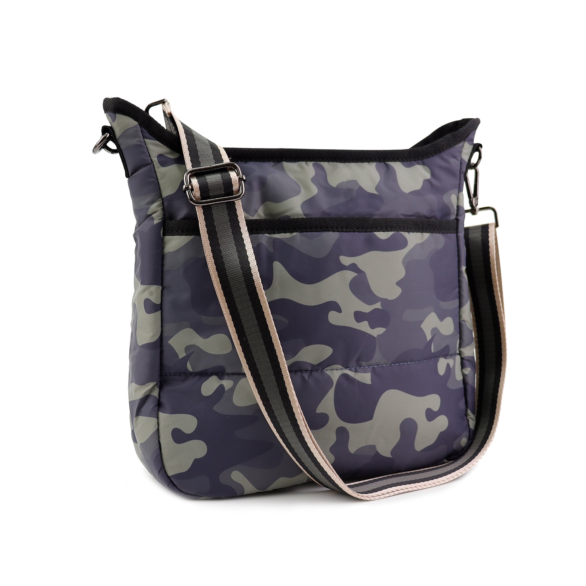 Dana Puffy Crossbody Green Camouflage