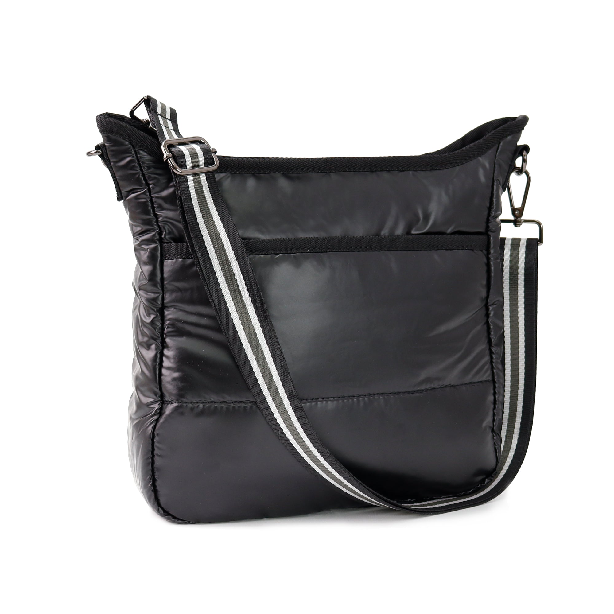 Dana Puffy Crossbody Black