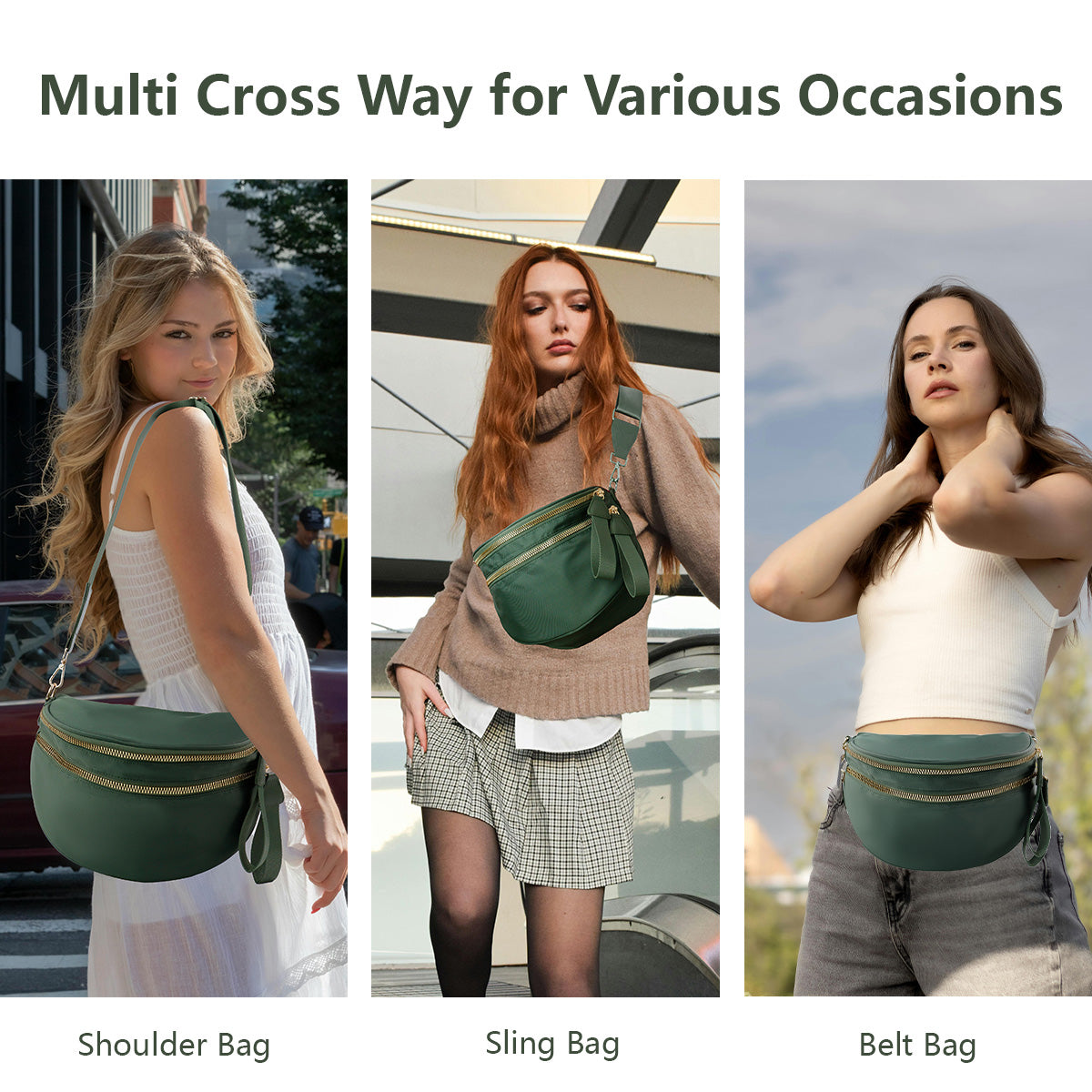 Ways to hang bags