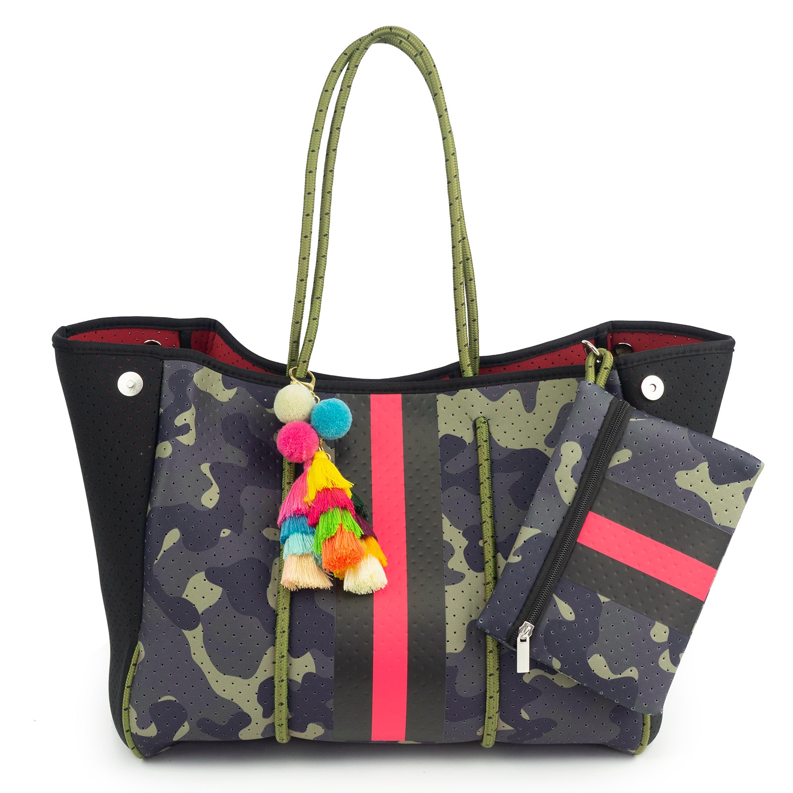 Parker & Hyde Neoprene Tote Bag - Dark Camo