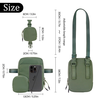 LIBBY Belt Bag in Green