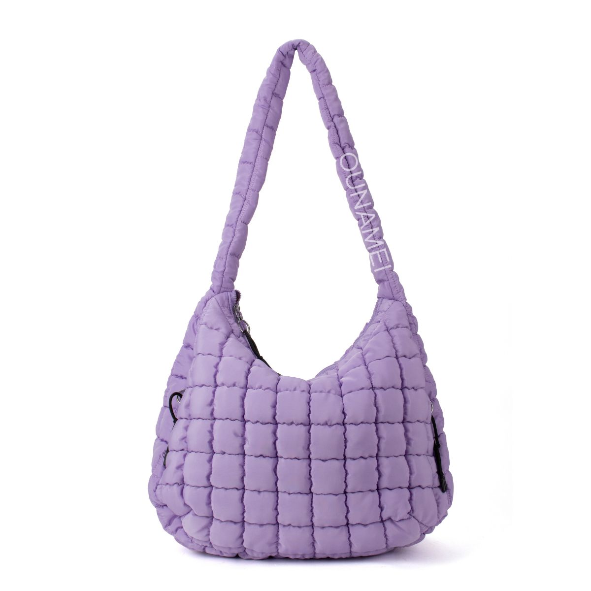 ounamei cozy carryall quilted hobo Lavender