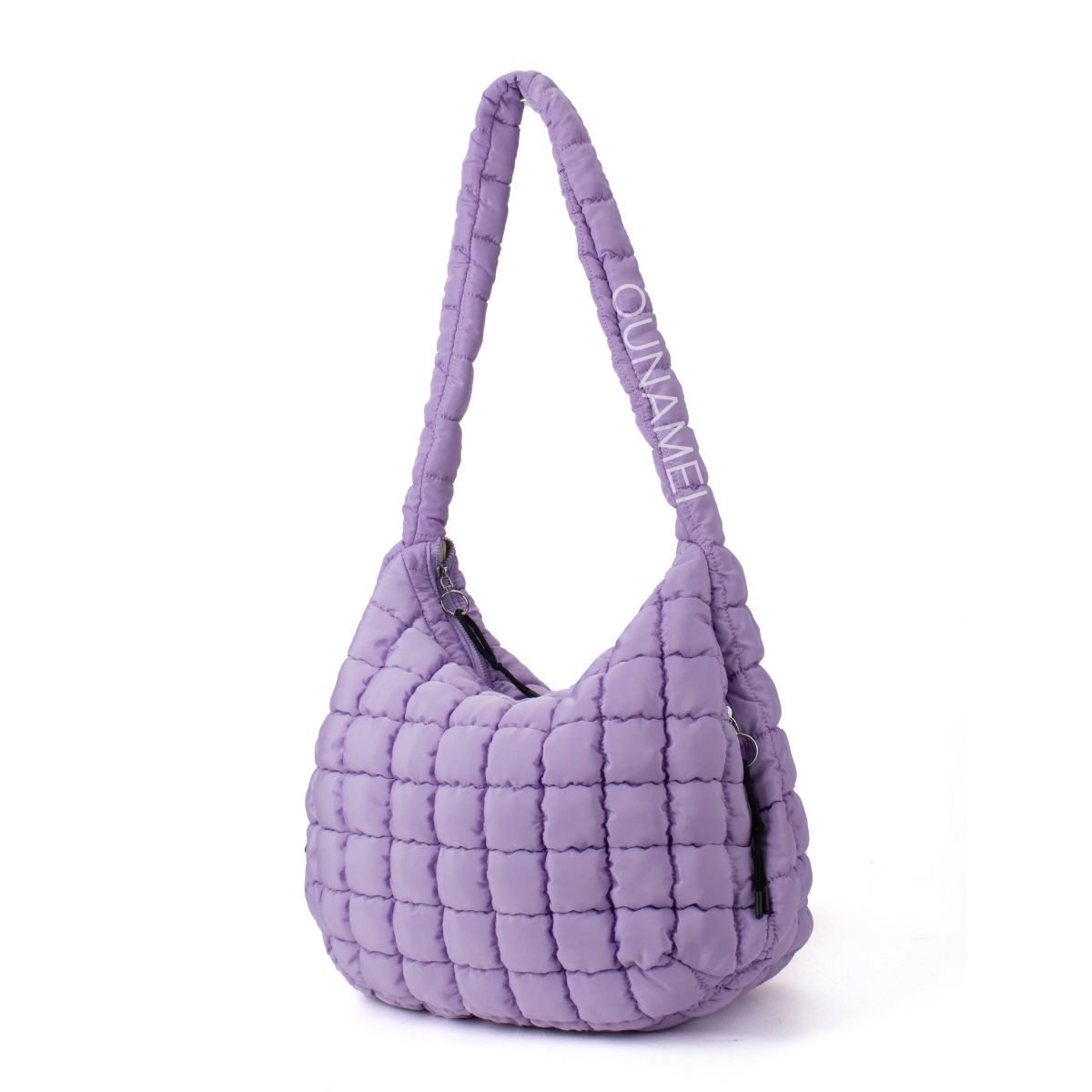 ounamei cozy carryall quilted hobo Lavender