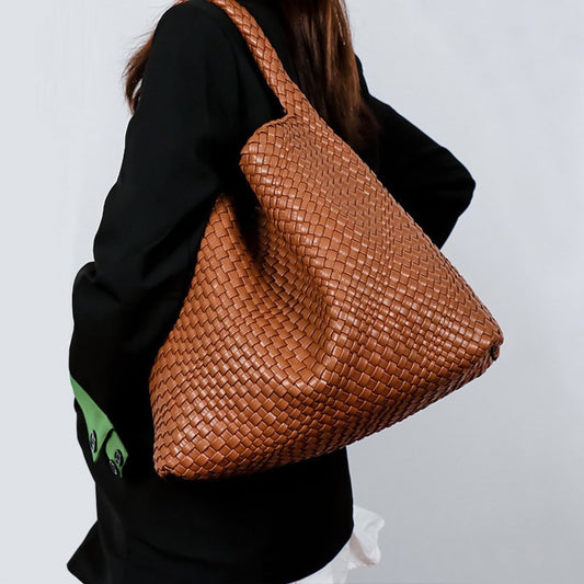 Ollie Woven Hobo Bag