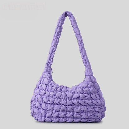 Quilted Puffer Carryall Bag