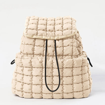 Puffer Quilted Backpack