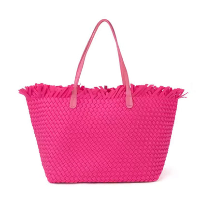 The Drew Woven Neoprene Tote