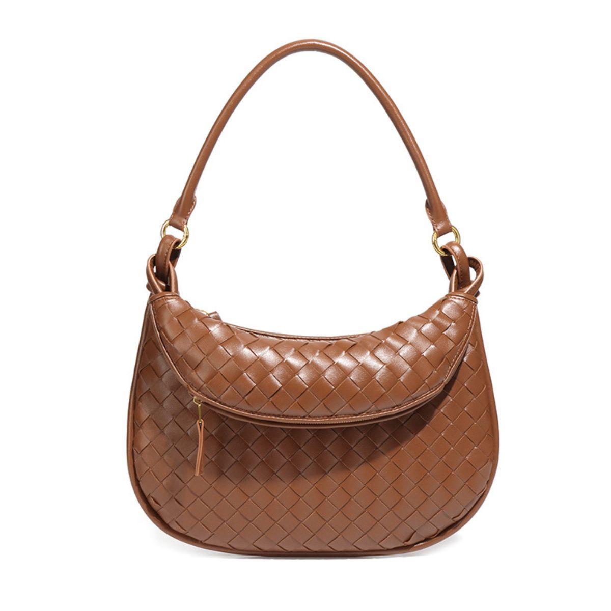 Tori Woven Cross body Brown