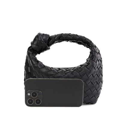 Willow Woven Knotted Clutch Bag