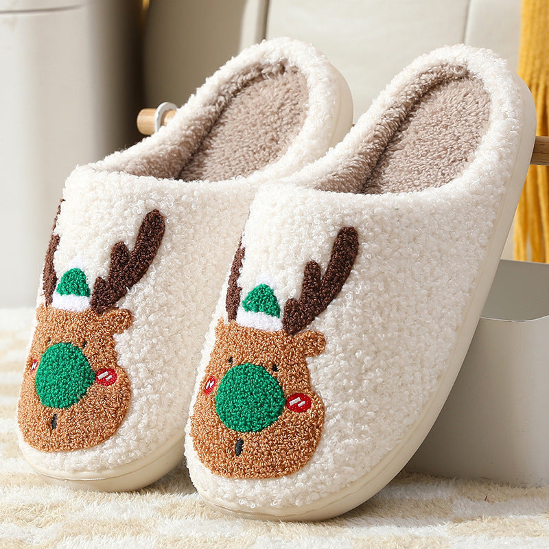 Mrs claus slippers hot sale